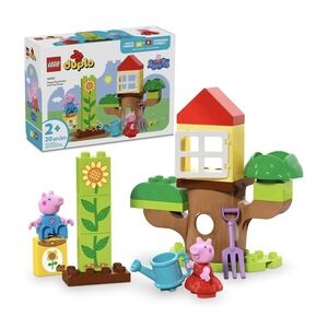 LEGO DUPLO: Peppa Pig Garden and Tree House (10431) Toddler Building Block Toy